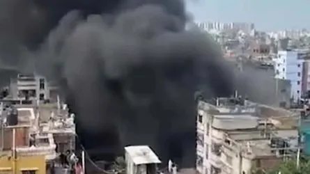 কামরাঙ্গীরচরে জুতার কারখানায় আগুন