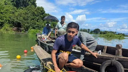কাপ্তাই হ্রদে নেমে নিখোঁজ জেলের লাশ উদ্ধার