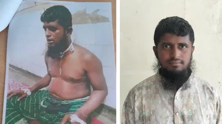 গলায় গুলির যন্ত্রণায় কাতরাচ্ছেন কটিয়াদীর সাইফুল