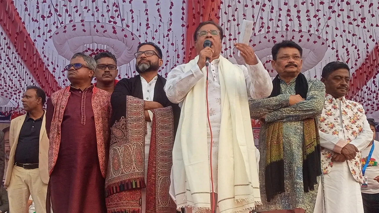 কাউখালীতে বিএনপির প্রার্থী আহম্মদ সোহেল মনজুরের নির্বাচনী জনসভা