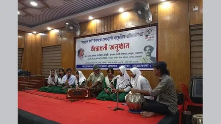 নজরুল বর্ষে কেন্দুয়ায় উৎসবের আমেজ, সাংস্কৃতিক প্রতিযোগিতার উদ্বোধন