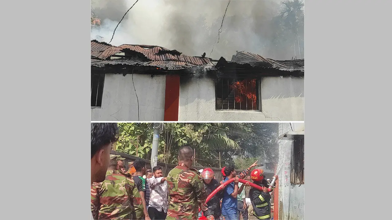 খাগড়াছড়িতে অগ্নিকাণ্ডে ৪টি ঘর ভস্মীভূত, আহত ৩