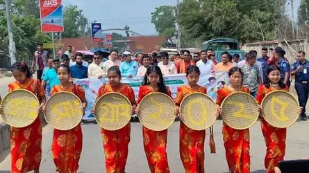 খাগড়াছড়িতে মারমা সম্প্রদায়ের সাংগ্রাইয়ের আমেজ শুরু