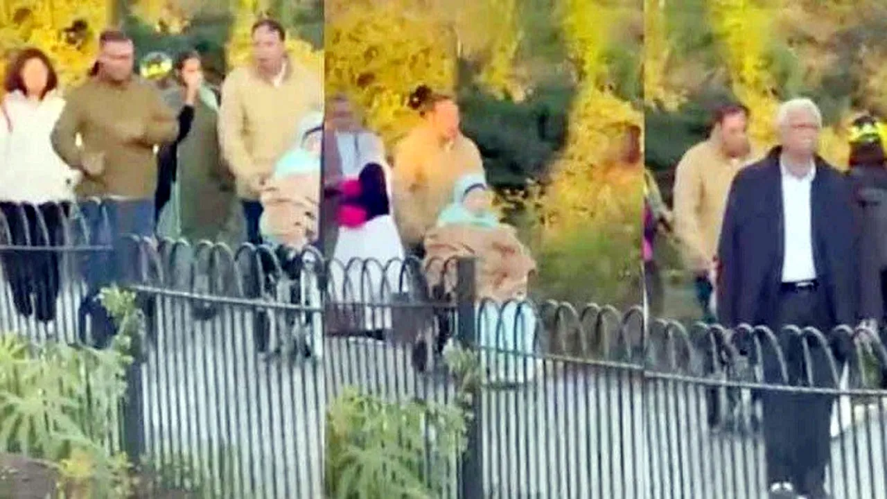 মাকে নিয়ে পার্কে ঘুরলেন তারেক রহমান