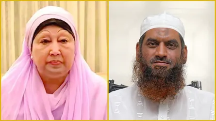 হাসপাতালে গিয়ে খালেদা জিয়ার স্বাস্থ্যের খোঁজ নিলেন মামুনুল হক