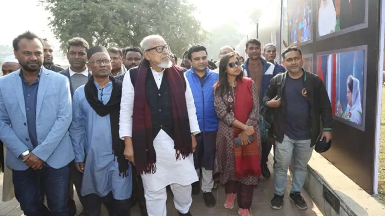 খালেদা জিয়ার সংগ্রামী জীবন নিয়ে আলোকচিত্র প্রদর্শনী
