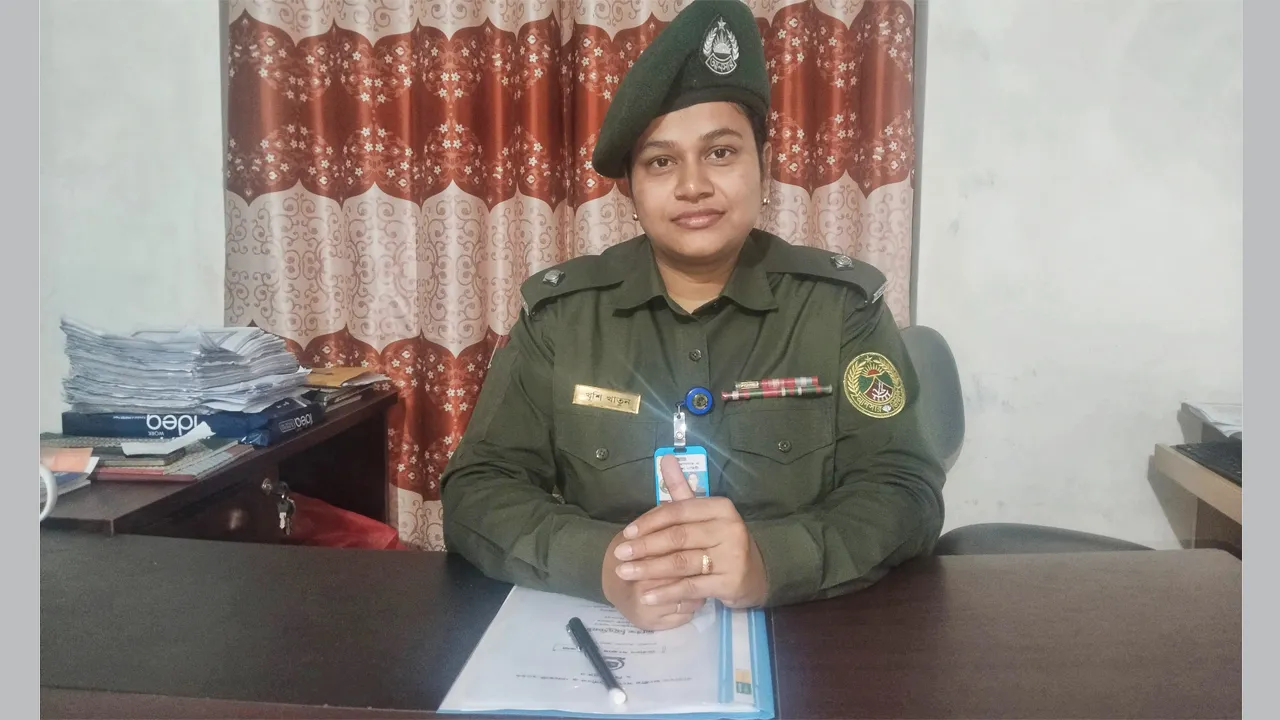 খানসামায় ভোটের মাঠে শান্তি ও শৃঙ্খলায় তৎপর আনসার ভিডিপি