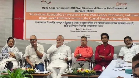 উপকূলে জলবায়ু ক্ষতিগ্রস্ত মানুষের বীমার প্রিমিয়ামের দায়িত্ব সরকারের