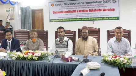 খুলনায় বিভাগীয় পর্যায়ে স্বাস্থ্য ও পুষ্টি বিষয়ক কর্মশালা