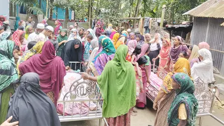 কটিয়াদীতে বিদ্যুৎস্পৃষ্টে শাশুড়ি-পুত্রবধূর মৃত্যু