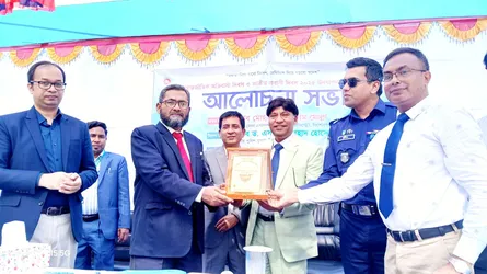কিশোরগঞ্জে সর্বোচ্চ রেমিট্যান্স সংগ্রহ করায় ইসলামী ব্যাংককে সম্মাননা