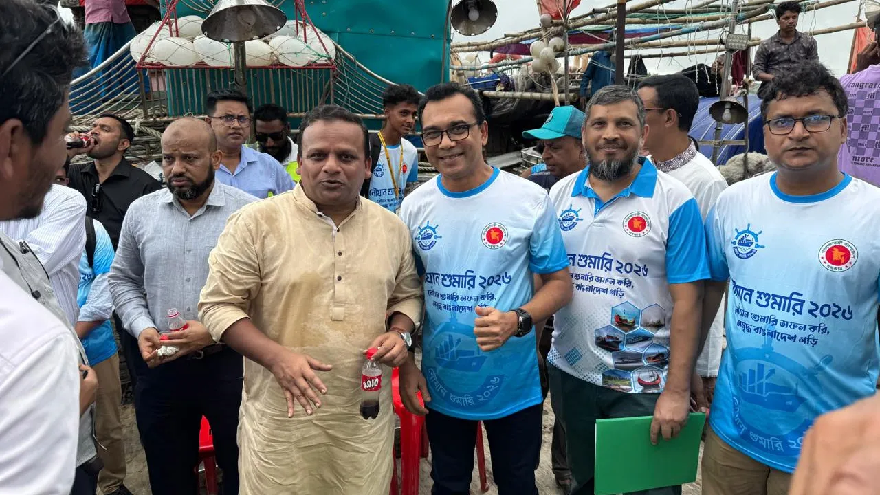 জেলেদের স্বার্থ সুরক্ষায় নৌযান শুমারি : নৌপরিবহন প্রতিমন্ত্রী