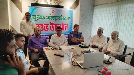 রৌমারীতে ডেঙ্গু প্রতিরোধে আলোচনা সভা ও পরিচ্ছন্নতা কার্যক্রম