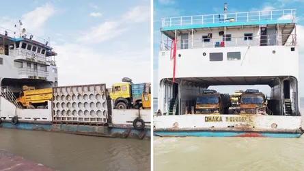চিলমারী-রৌমারী নৌপথে ফেরি বন্ধ ১ মাস, বাড়ছে জনদুর্ভোগ