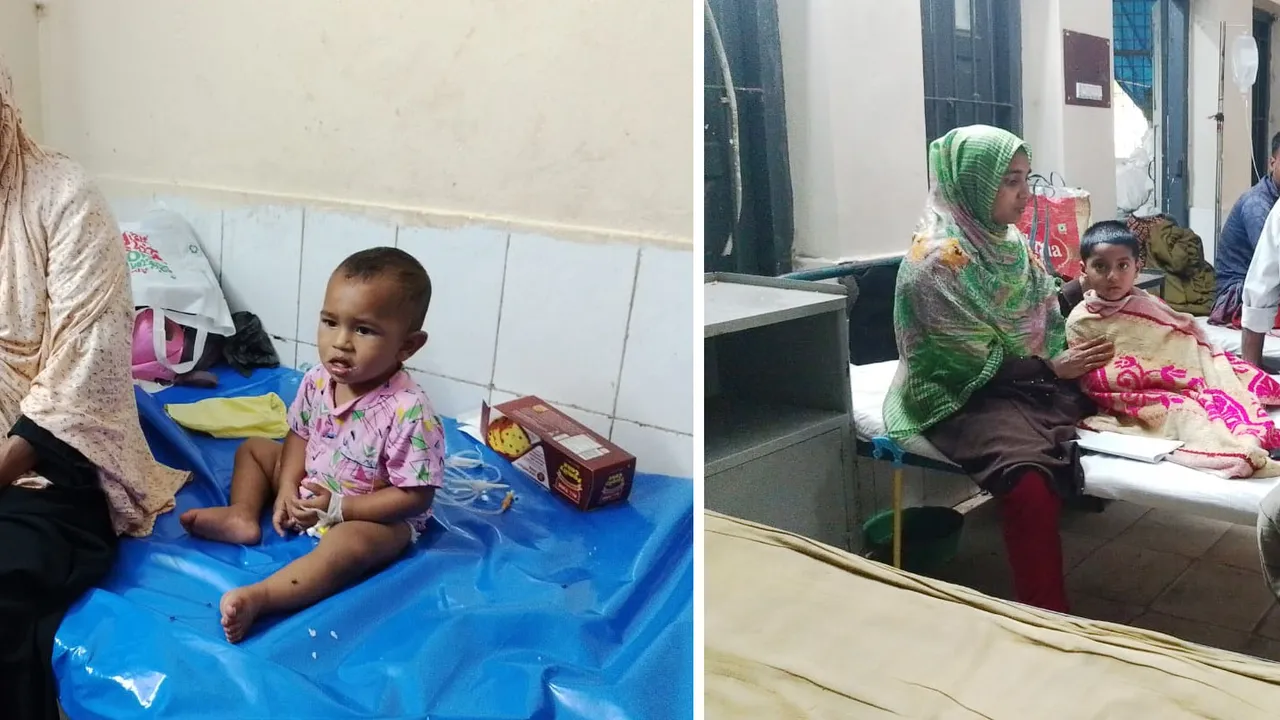 উলিপুরে ডায়রিয়া ও জ্বরের প্রকোপ, চাপে হাসপাতাল কর্তৃপক্ষ