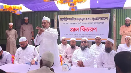 কুড়িগ্রামে দুই শতাধিক বন্যাদুর্গত পরিবার, ৫০ আলেম ও শিক্ষা প্রতিষ্ঠানে নগদ সহায়তা প্রদান