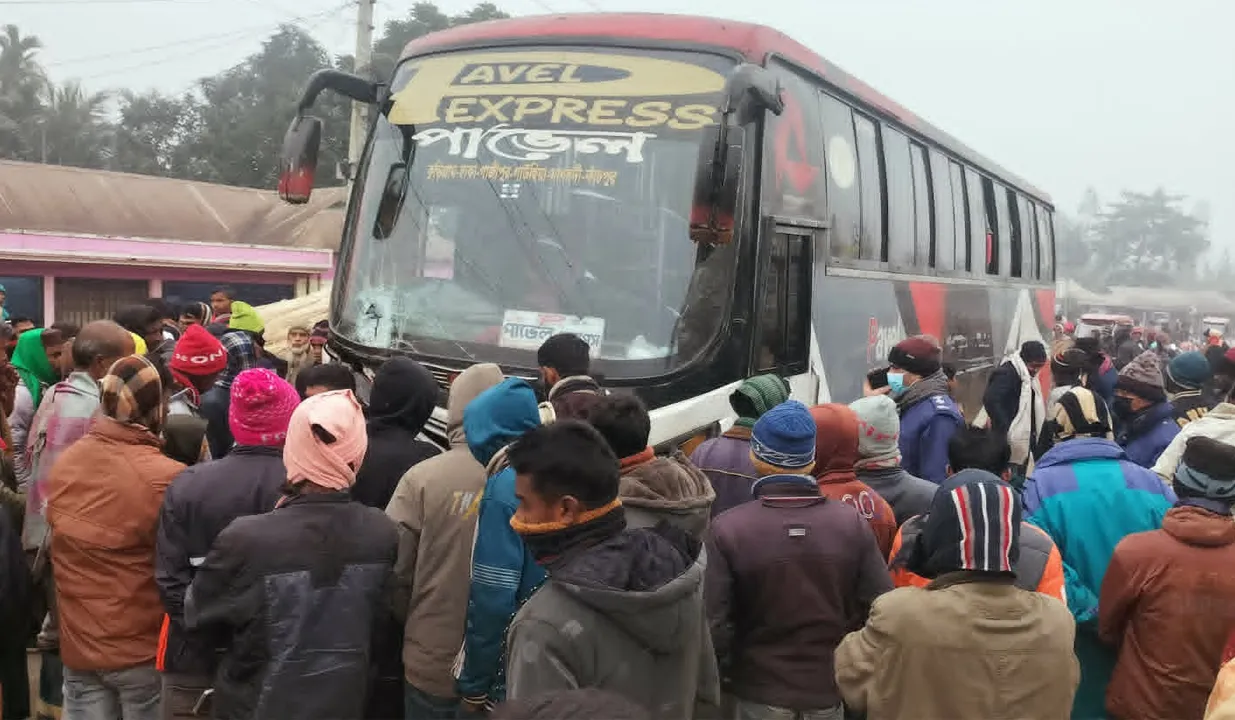 ভূরুঙ্গামারীতে বাস-মোটরসাইকেল সংঘর্ষে যুবক নিহত