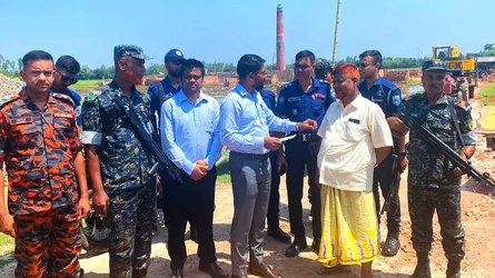 কুড়িগ্রামে ইটভাটায় অভিযানে ২৫ লাখ টাকা জরিমানা আদায়