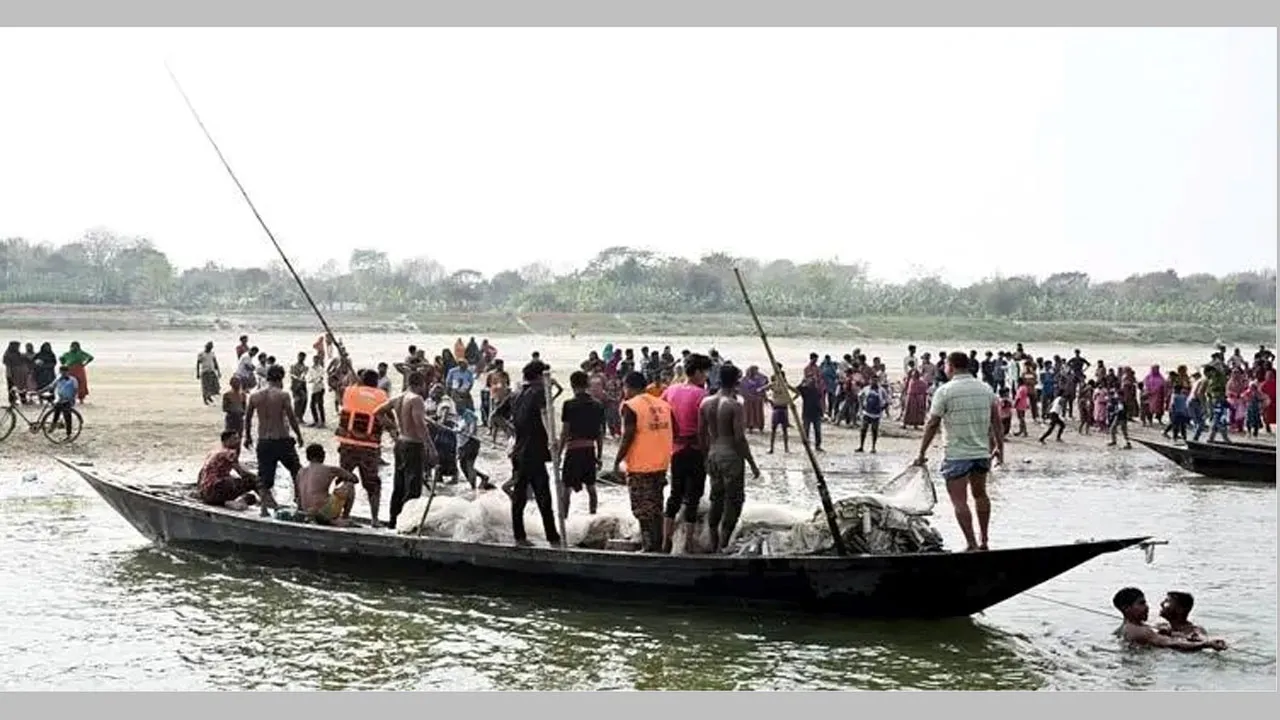 কুষ্টিয়ার গড়াই নদীতে নিখোঁজ ২ শিশু
