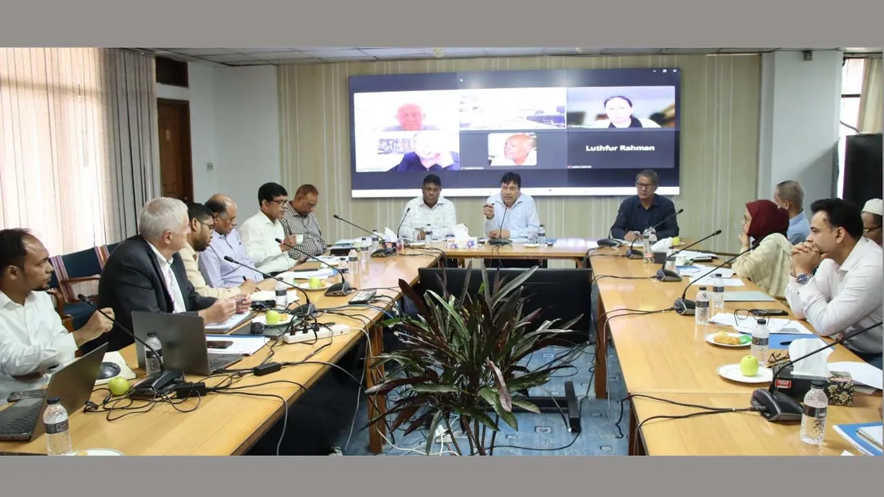 এলজিইডি ক্রিলিকের সেন্ট্রাল কো-অর্ডিনেশন কমিটির সভা অনুষ্ঠিত