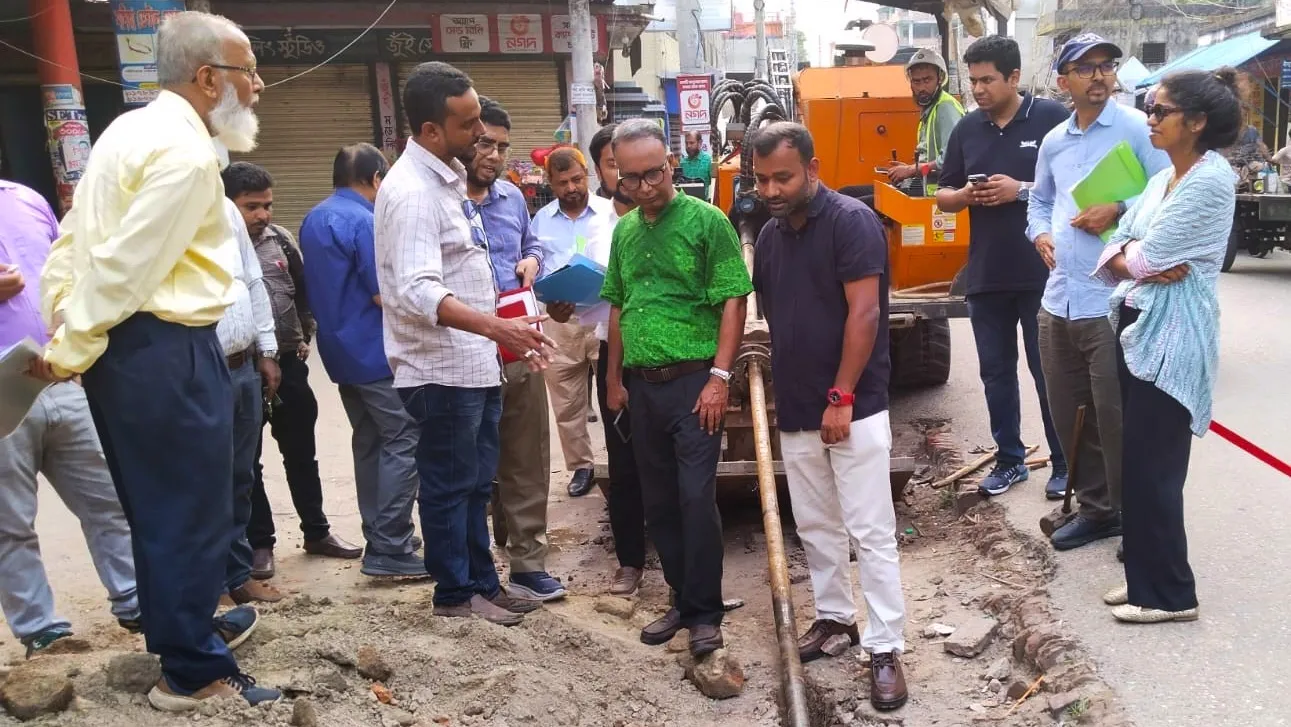 এলজিইডির ক্রিম প্রকল্পের জিসিএফ রিজিওনাল টিমের মিশন সম্পন্ন