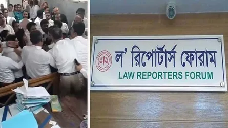 সিএমএম আদালতে সাংবাদিকের ওপর হামলা, এলআরএফের প্রতিবাদ