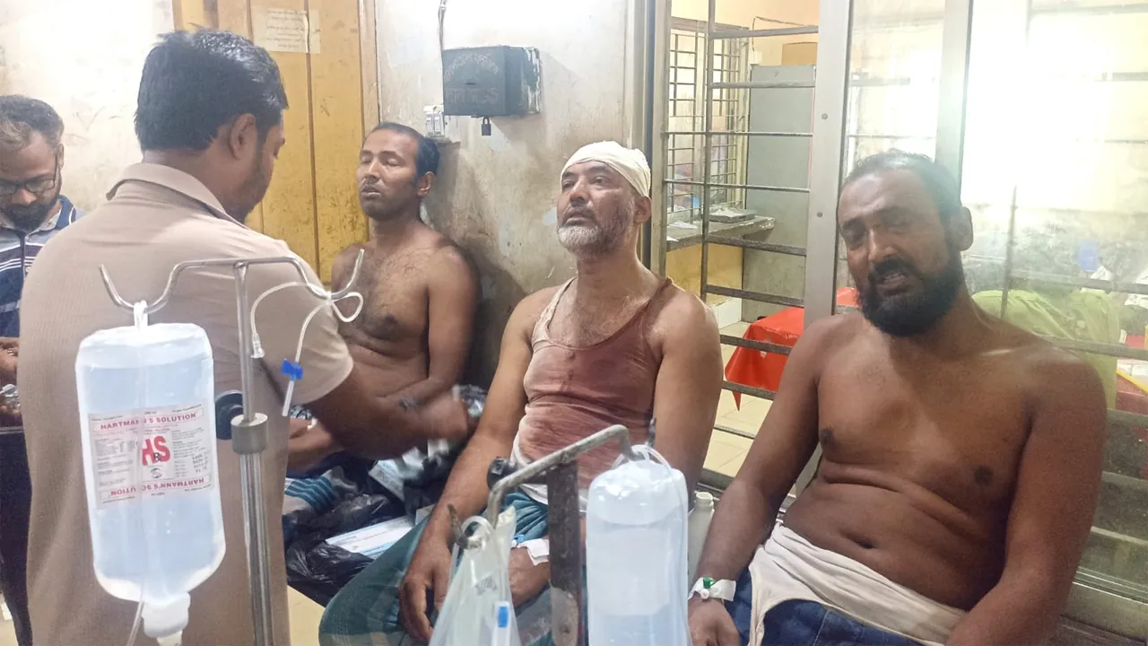 লক্ষ্মীপুরে জমি নিয়ে বিরোধের জেরে নারী-পুরুষসহ আহত ৭