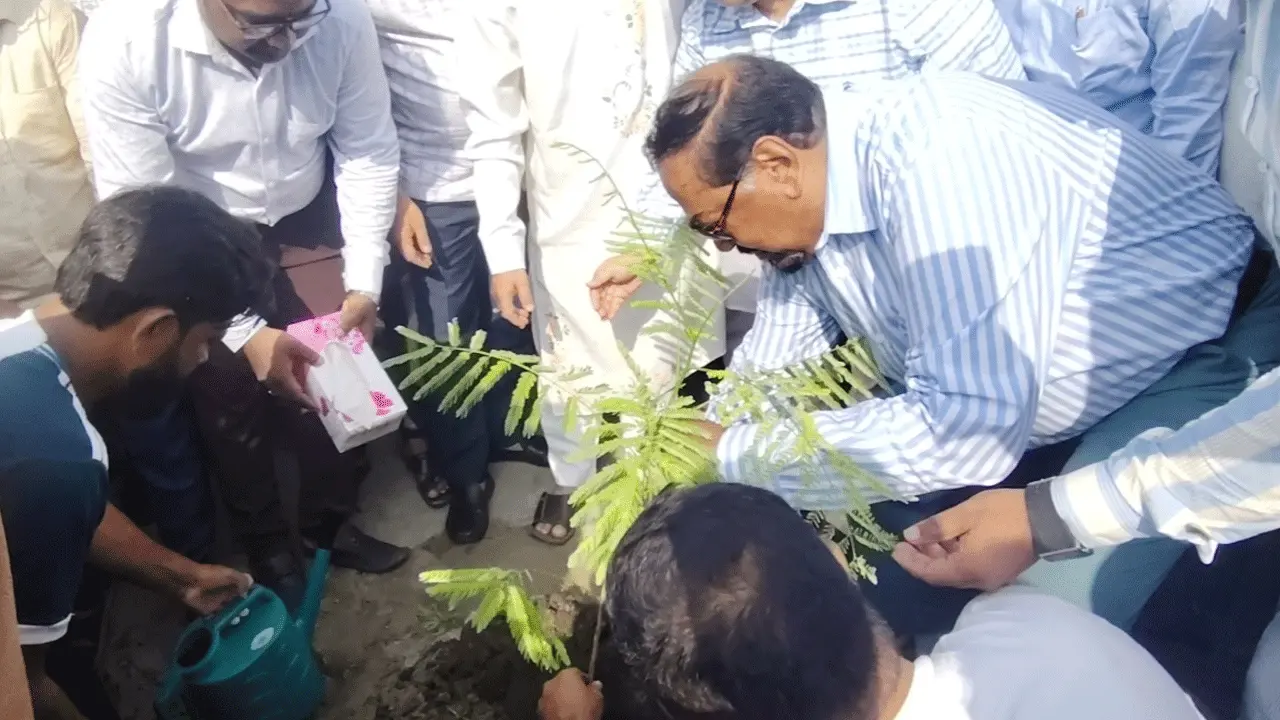 মহাসড়কের দু’পাশে বৃক্ষরোপণ কর্মসূচীর উদ্বোধন স্পিকারের