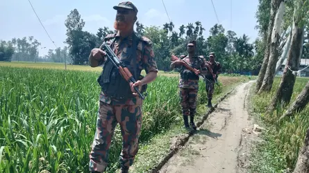 লালমনিরহাট সীমান্তে সতর্কতা জোরদার, বিজিবির কড়া নজর