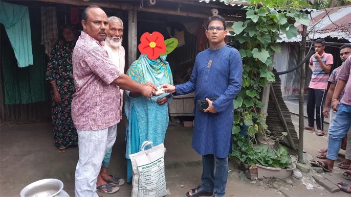 লালপুরে পদ্মায় নৌকাডুবিতে নিহত জেলের পরিবারের পাশে উপজেলা প্রশাসন