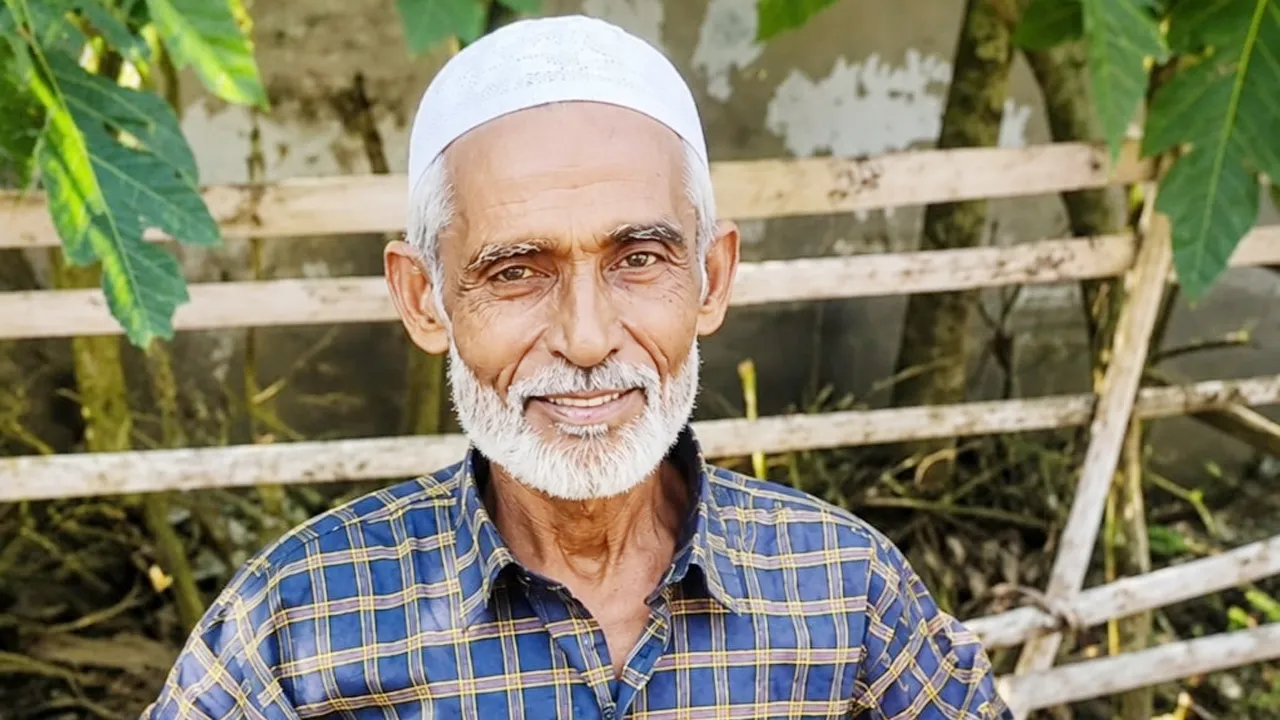চার দশক পর পাকিস্তান থেকে নিজ দেশে ফিরলেন লক্ষ্মীপুরের নুরু মিয়া