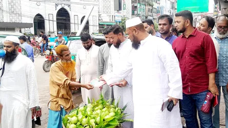 পথসভা সফল করতে ফেনীতে ১১ দলের গণসংযোগ