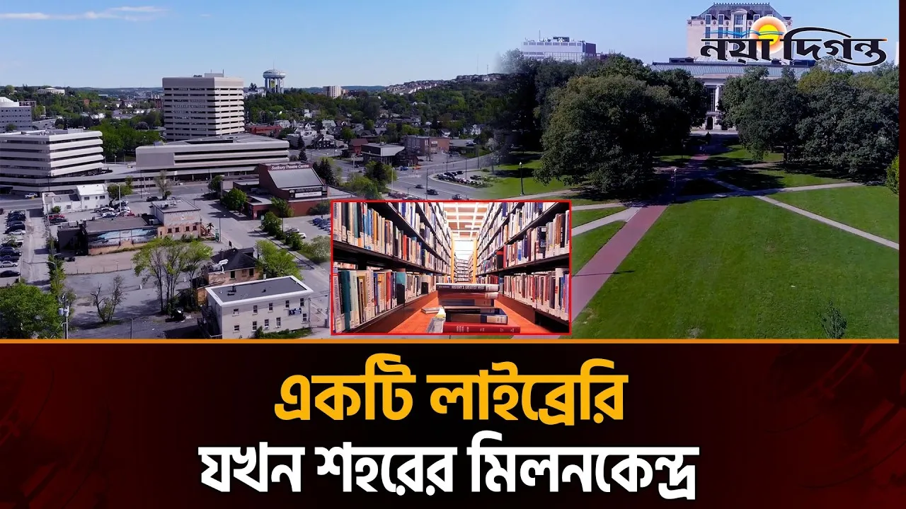 যেভাবে থম্পসন শহরের অংশ হয়ে ওঠে একটি লাইব্রেরি