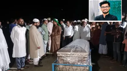 দাদা-দাদির কবরের পাশে শায়িত হলেন যুক্তরাষ্ট্রে নিহত লিমন