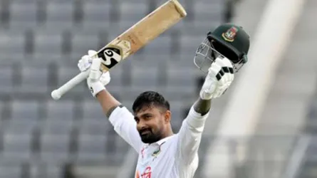 লিটন দাসের নান্দনিক সেঞ্চুরি, লড়াই করার পুঁজি পেলো বাংলাদেশ