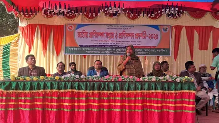 লোহাগড়ায় জাতীয় প্রাণিসম্পদ সপ্তাহ ও প্রদর্শনীর উদ্বোধন