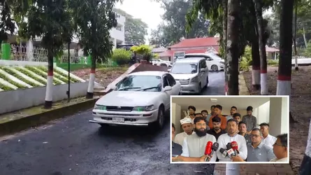 মৌলভীবাজার থেকে সিলেটের পথে এনসিপির নেতারা