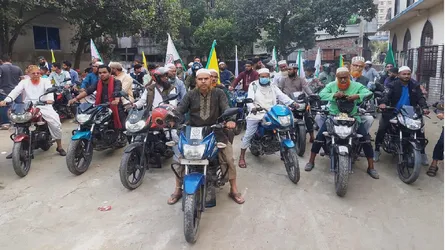 মির্জাপুরে জামায়াতের মোটরসাইকেল শোডাউন