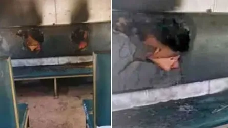 ময়মন‌সিংহে নাশকতার উদ্দেশ্যে ট্রেনে আগুন