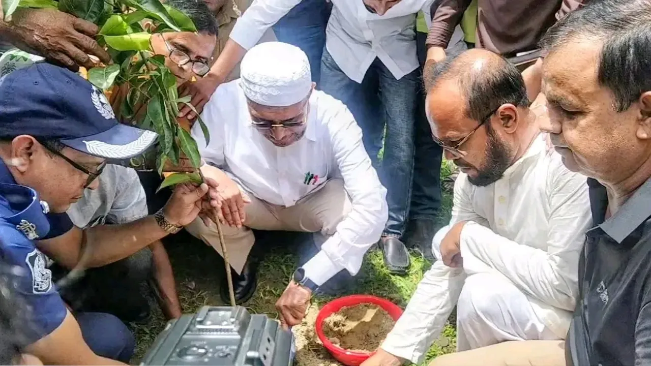 পরিবেশের ভারসাম্য রক্ষায় বেশি বেশি গাছ লাগান : লুৎফুজ্জামান বাবর