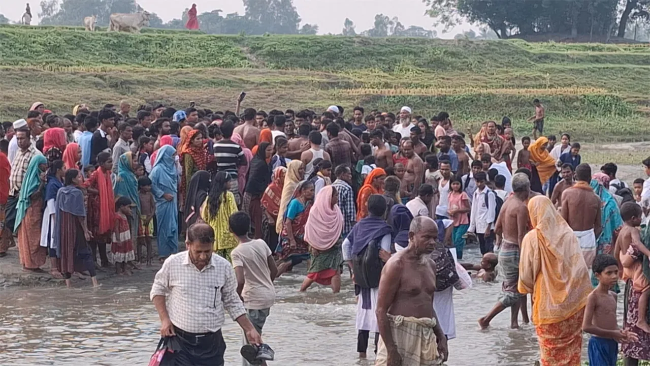 নদীতে গোসলে গিয়ে শিশুর মৃত্যু