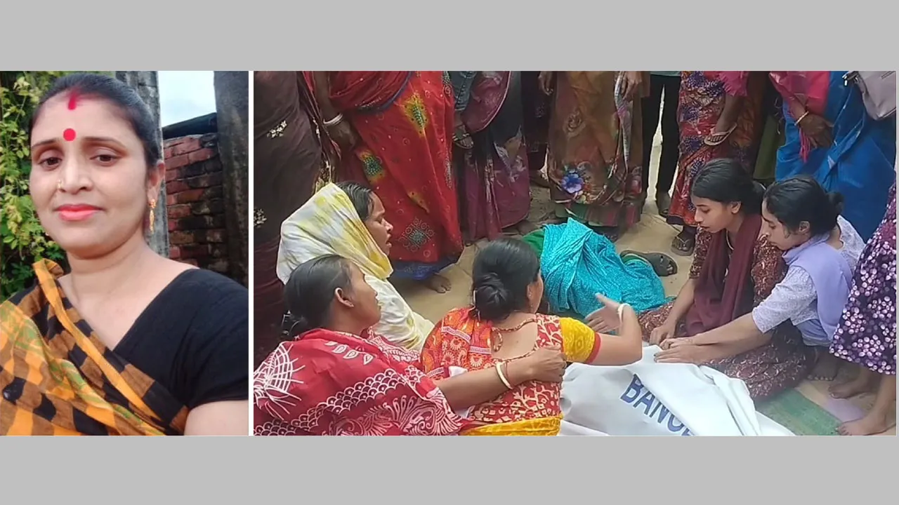 বাজি ফোটানোকে কেন্দ্র করে পুলিশ সদস্যের স্ত্রীকে মারধর, চিকিৎসাধীন অবস্থায় মৃত্যু