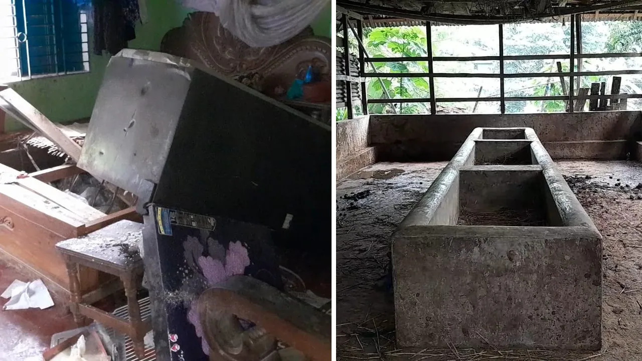 মাদারীপুরে মাদকের টাকা ভাগাভাগি নিয়ে হামলা-ভাংচুর, আহত ১