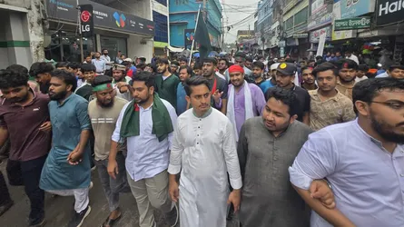 চাঁদাবাজি সন্ত্রাস দখলদারিত্বের বিরুদ্ধে সরব হওয়ার আহ্বান নাহিদের