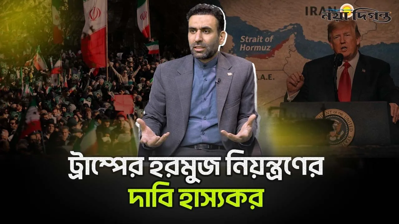ট্রাম্পের হরমুজ নিয়ন্ত্রণের দাবি হাস্যকর : ড. মাহদি মৌলায়ী আরানি