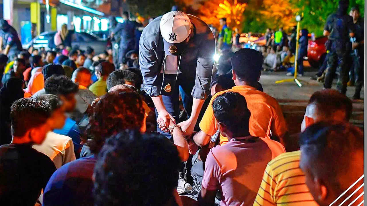 মালয়েশিয়ায় বাংলাদেশীসহ ৪৯৬ অভিবাসী আটক