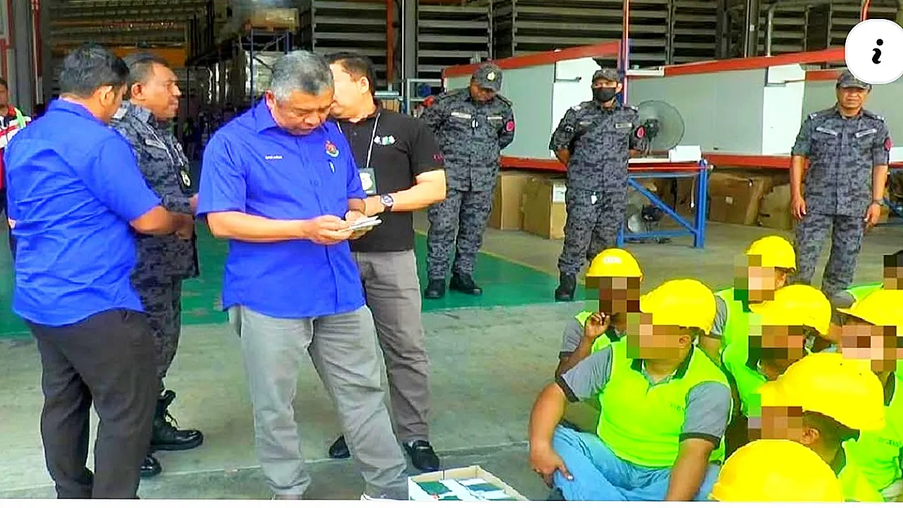 মালয়েশিয়ায় কারখানায় অভিযান, ৩০৬ বাংলাদেশী গ্রেফতার