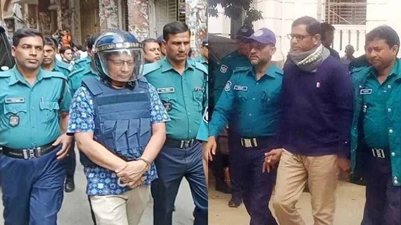 সাবেক আইজিপি মামুন ও সাবেক ওসি আবুল হাসান