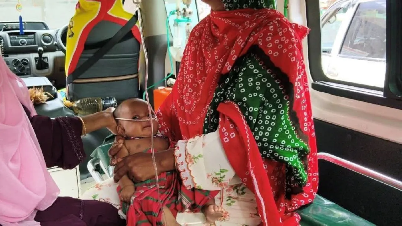 মান্দায় ৪৫ দিনের শিশুকে বিষ খাইয়ে হত্যাচেষ্টা