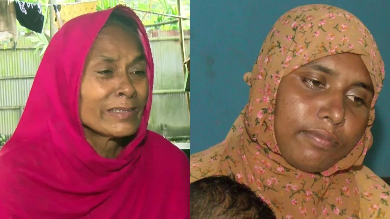 শহীদ মানিক মিয়ার কবরে শিশু সন্তান চকলেট দিয়ে বলে বাবা খেয়েছে